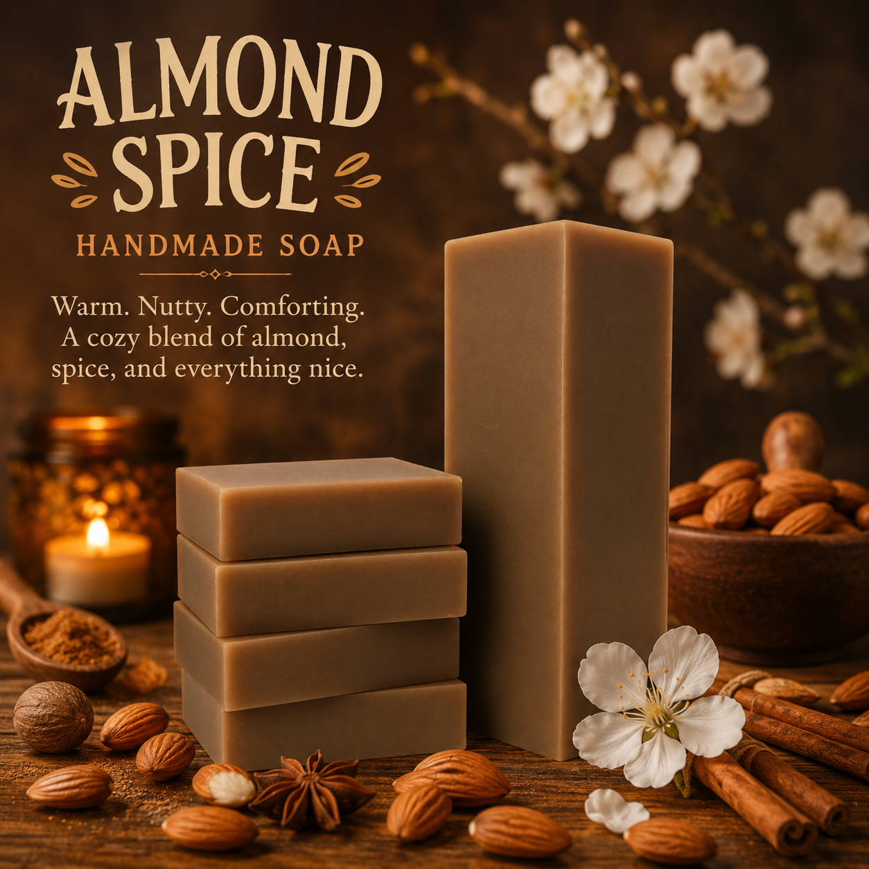Almond Spice Soap